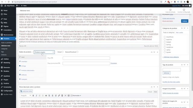 Como Criar Uma LOJA VIRTUAL No WORDPRESS PASSO A PASSO (Woocommerce + Elementor + Phlox) смотреть онлайн