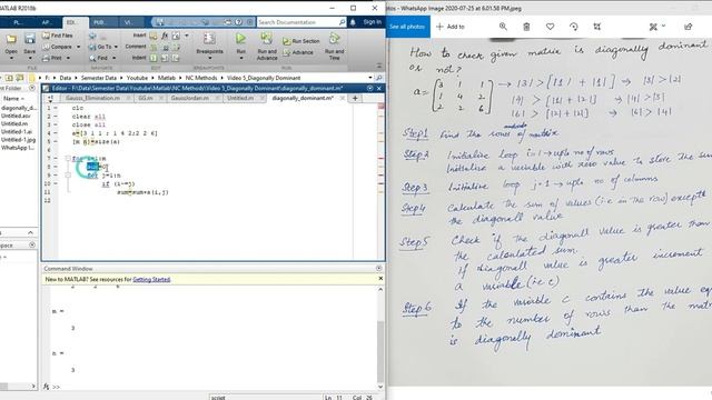 Diagonally Dominant Matrix смотреть онлайн