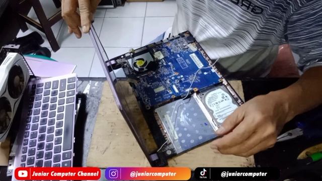 SERVICE ENGSEL ACER V5-471 Dan CLEANING FAN SERTA REPASTE