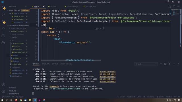 Guía Completa de Validación de Formularios en React смотреть онлайн