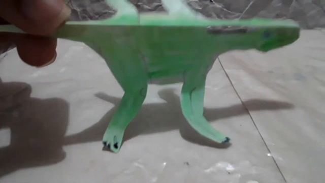 miniaturas de papel animais pré históricos longisquama e iguanodon смотреть онлайн