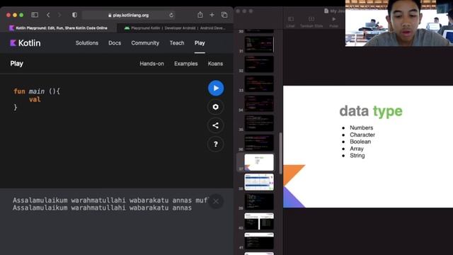 Kotlin Dasar (Project Week 2) Kotlin #1 : Val/Var, Boolean, Numbers, Character смотреть онлайн
