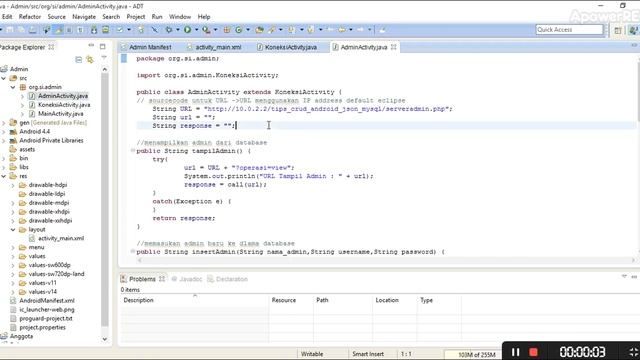Pertemuan 13 ~ Pembuatan JSON pada PHP (Admin, Anggota dan Buku) смотреть онлайн