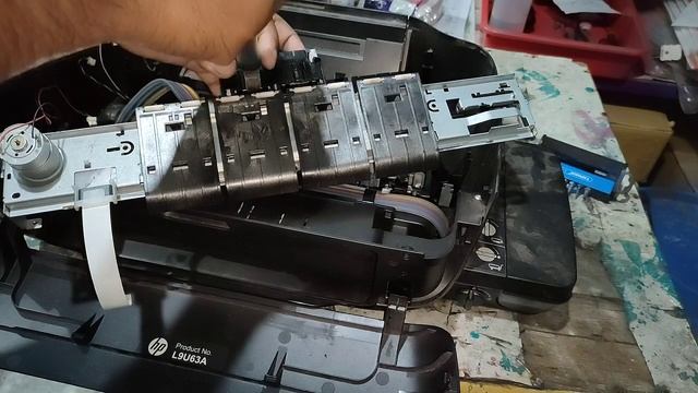 HP DESK JET GT 5810 |GT 5820 | INK TANK | EMPTY INK PIPE | BLANK PAGE PRINT |REMOVE AIR IN PIPE | смотреть онлайн