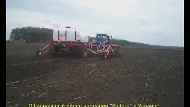 тяжелая сеялка salford 522 air drill посев и всходы смотреть онлайн