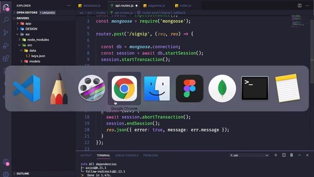 [DriverX] #04 - Back-end c/ NodeJS, Express, MongoDB (Mongoose) & Google Maps API смотреть онлайн