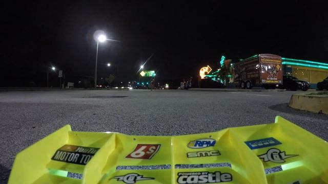 550hp Mustang on SLICKS vs RC Drag Car-20 Roll смотреть онлайн