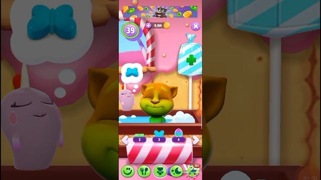 My talking Tom 2 #40. Continue to join Candy Kingdom adventure and get high score in Spooky train. смотреть онлайн