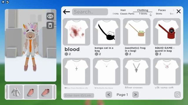 Creating a outfit in community outfits in roblox catalog avatar! :D смотреть онлайн