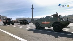 Военная техника на Параде Победы