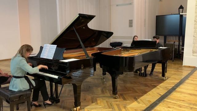 А.Аренский сюита №1 op.15 романс и вальс, исполняют Основич Даниил и Пилатова Екатерина смотреть онлайн