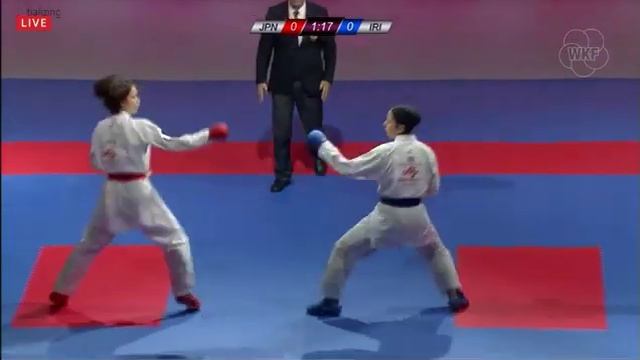 Karate 1 Rabat 2019. Bronze Medal Match: Taravat Khaksar (IRA) vs. SARA YAMADA (JPN) смотреть онлайн