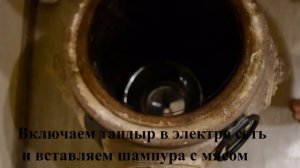 Приготовление шашлыка на электро тандыре