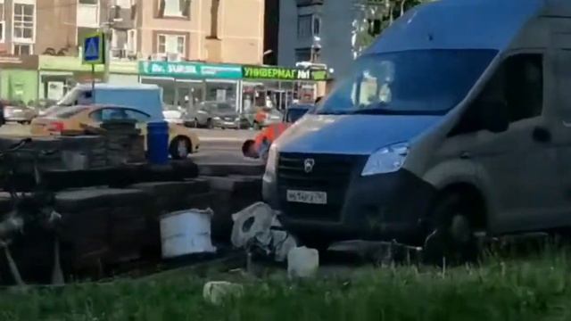 Ремонт трамвайных путей 12.06.2022-13.06.2022 смотреть онлайн