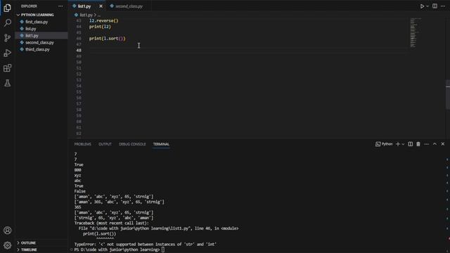 List Functions Lecture 7 Python Full Course For Beginners | Part-2 смотреть онлайн