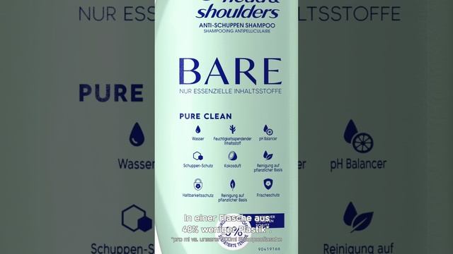 Head & Shoulders BARE. Funktioniert Einfach.