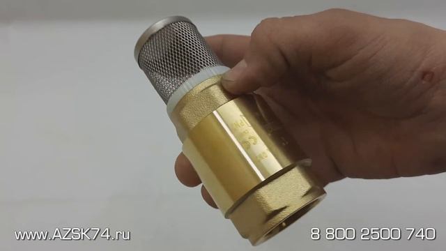 Клапан обратный c сетчатым фильтром смотреть онлайн