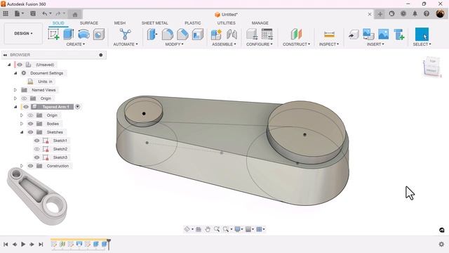 Modeling in Fusion 360 | Rep no. 38 смотреть онлайн