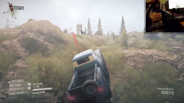 SpinTires: MudRunner | Old Timers DLC | Part 1 | Wheelcam | PC Gameplay смотреть онлайн