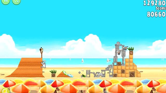 Angry Birds: Rio. Beach Volley (level 19) 3 stars. Прохождение от SAFa смотреть онлайн