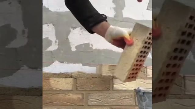 Кладка в подрезку на полный шов