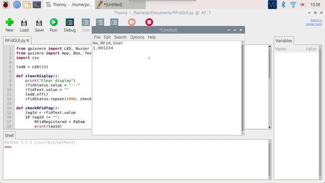 Create A Simple GUI For USB RFid Reader RM4100 Using Raspberry Pi [BM] смотреть онлайн