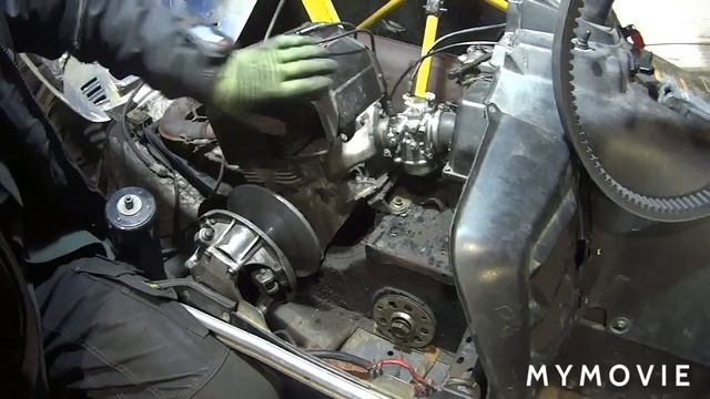 YAMAHA VIKING 540 25000 КМ РЕМОНТ. смотреть онлайн