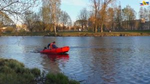 Самая лёгкая надувная лодка НДНД !!!