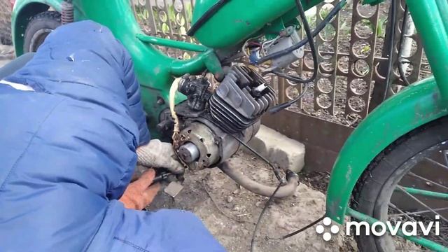 2-часть снимаю мотор и везу на починку смотреть онлайн