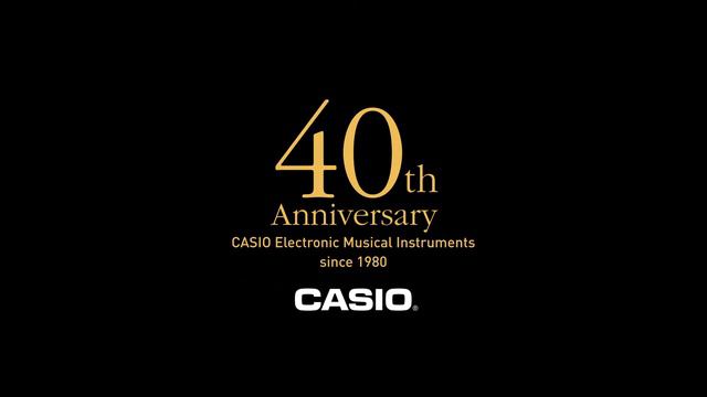 Casio Electronic Musical Instruments 40th anniversary video смотреть онлайн