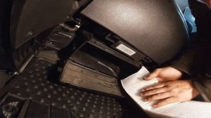 Мини Купер / замена салонного фильтра