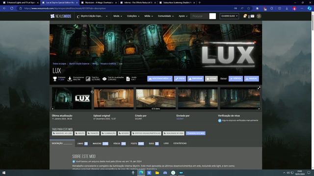 COMO MELHORAR O GRÁFICO DO SKYRIM🤩 (sem ENB) смотреть онлайн