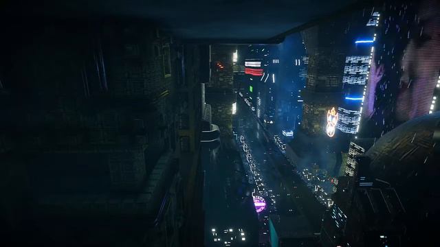 Cyberpunk Tears In Rain Live Wallpaper смотреть онлайн