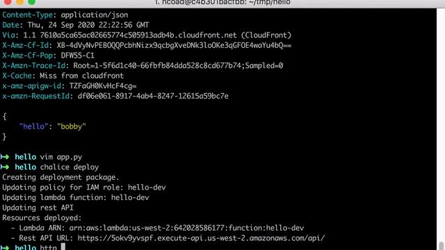 AWS Chalice Hands-On Walkthrough, a Python Serverless Microframework for AWS смотреть онлайн