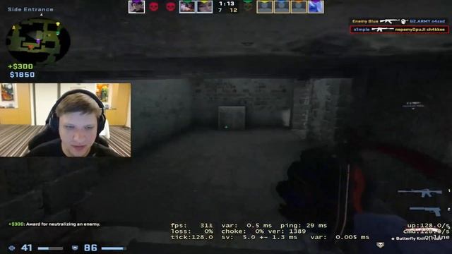 S1MPLE ДАЛ 40 ФРАГОВ И ЖЁСТИЙ КАМБЕК НА 4000 ЭЛО! СИМПЛ ЗАПУСТИЛ СТРИМ С БУТКЕМПА (CS:GO)