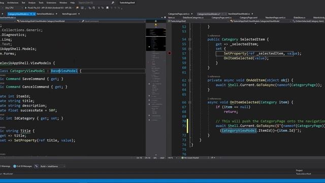 Xamarin.Forms AppShell 5 – Навигация с передачей данных смотреть онлайн