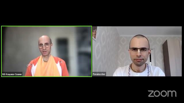 18. Интервью Е.С. Бхакти Бхагаватамрита Кешава Свами и Павана д. | Прабхупада саджатия. смотреть онлайн
