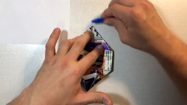 Как сделать спортивную машину из фантика от шоколадки . смотреть онлайн