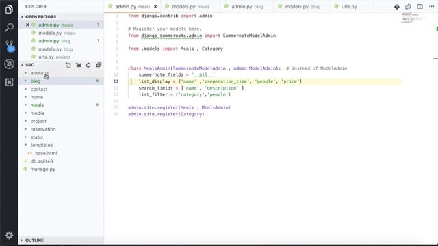 Final Word | Build A Restaurant Site With Python and Django смотреть онлайн