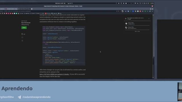 [Django + React] Criando um Pomodoro timer #5 смотреть онлайн