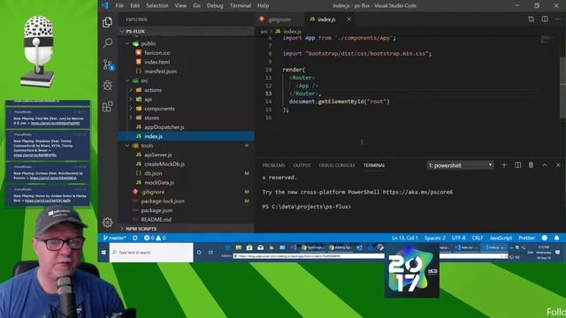 Live Coding - E37 - React App from scratch to TypeScript without CLI смотреть онлайн