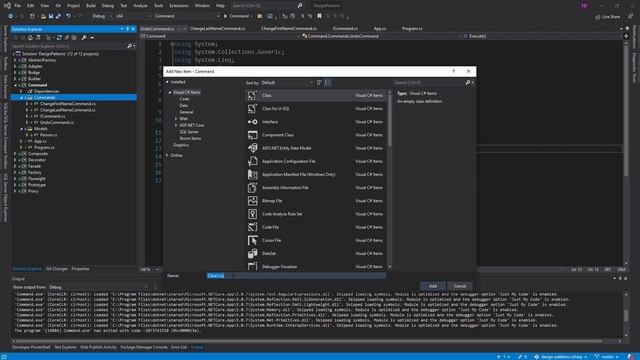 Command Pattern - DESIGN PATTERNS (C#/.NET) смотреть онлайн