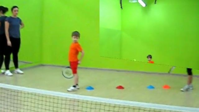 Теннис - специальная программа обучения большому теннису для детей - Теннис 10Ts в Green City смотреть онлайн