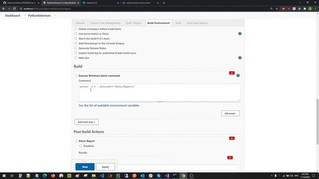 Web Test Automation Framework Demo - Python | Pytest | Selenium | Allure | Docker | Jenkins смотреть онлайн