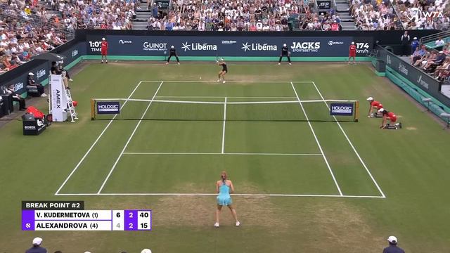 Veronika Kudermetova vs. Ekaterina Alexandrova | 2023 s-Hertogenbosch Final | WTA Match Highlights смотреть онлайн
