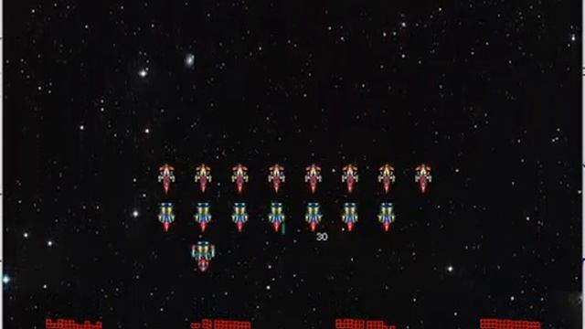 Space Invaders (Java desktop game w/source code) смотреть онлайн