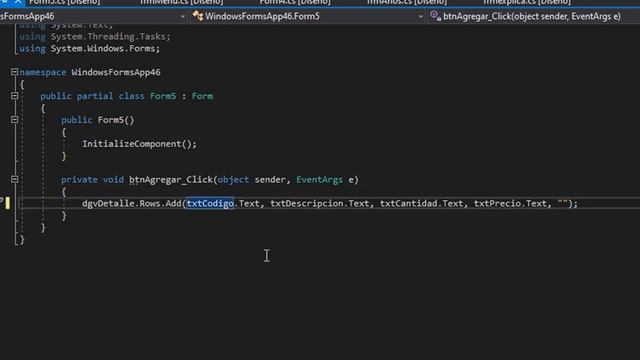 Trabajando Con DataGridView 2/2
