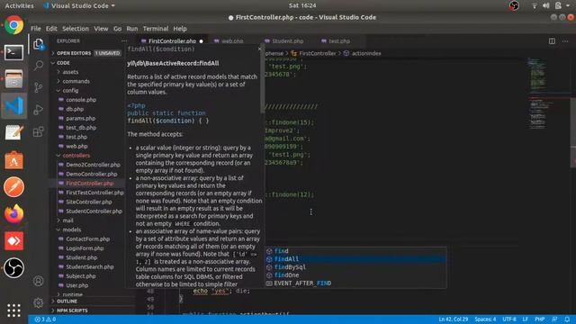 Model & Active Query Part #11 | Yii2 tutorials in hindi | Yii2 PHP Framework Tutorial смотреть онлайн
