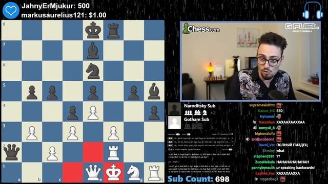 GothamChess Starts SPEAKING IN RUSSIAN After SUB BLUNDERS!
