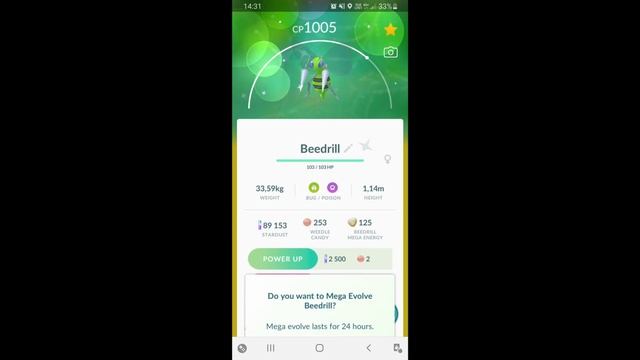 EVOLVING BEEDRILL TO... MEGA CHARIZARD?! Pokémon GO Bug